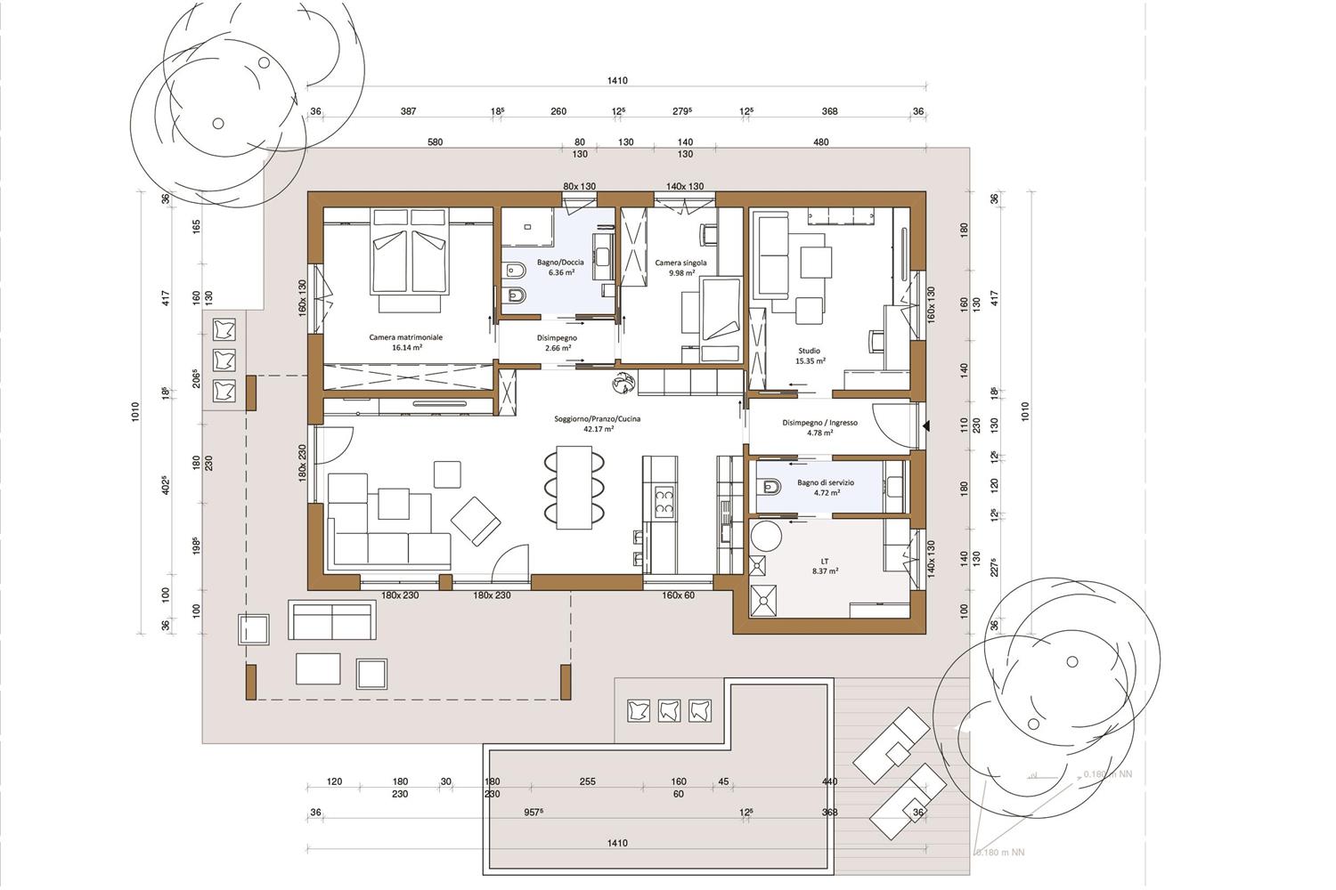 <span>Architettura</span>Vendesi Villa singola a Chieri (To)