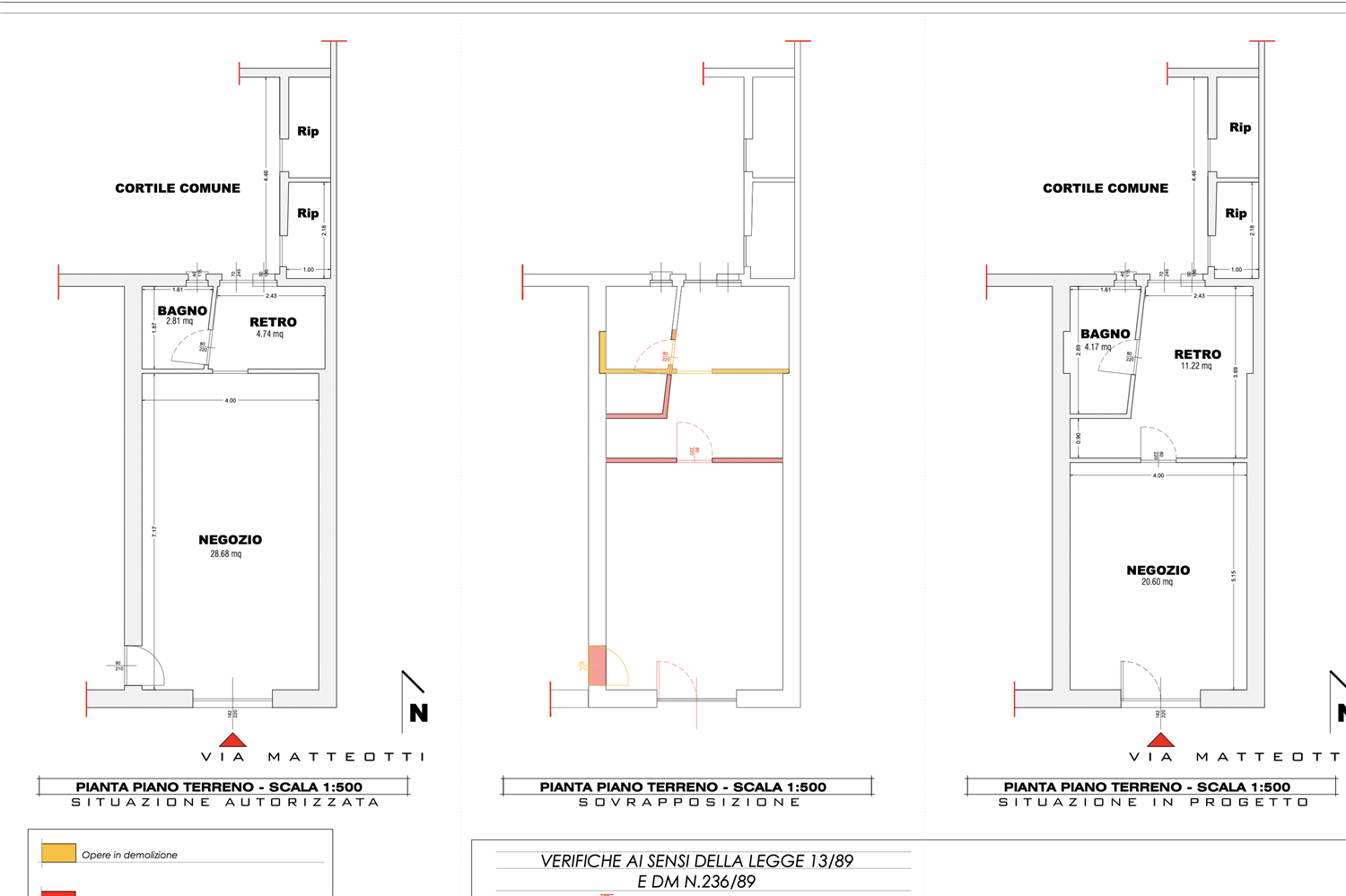 <span>Architettura</span>Negozio - Leini (To)